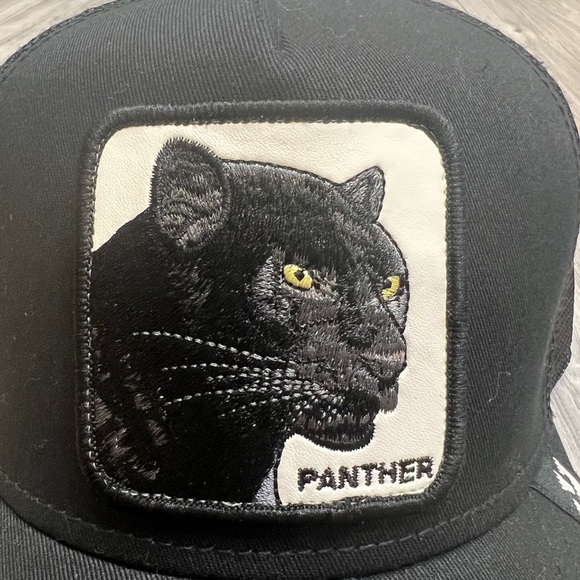 Goorin Bros The Panther Black Trucker Hat - Picture 2 of 4